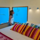 Дом "Манта" с подводной комнатой (Manta Underwater Room) в Танзании от Genberg Underwater Hotels.