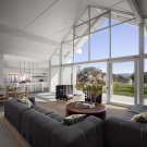 Дом Hupomone (Hupomone Ranch) в США от Turnbull Griffin Haesloop Architects.