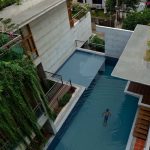 Городской дом с бассейном в Индии
