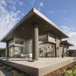 Дом Лас-Каноас (Las Canoas) в США от Thompson Naylor Architects.