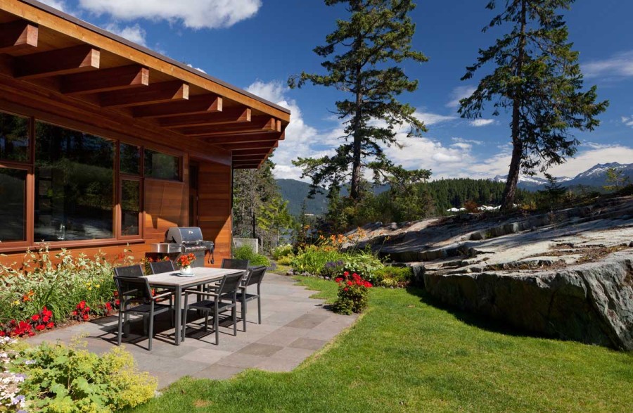 Дом в горах у озера в Канаде - Блог 