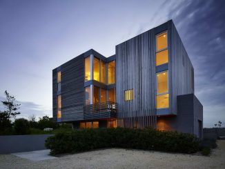 Резиденция у бухты (Cove Residence) в США от Stelle Lomont Rouhani Architects.