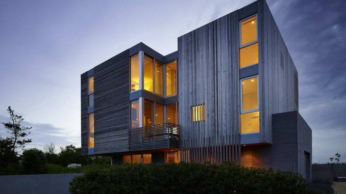 Резиденция у бухты (Cove Residence) в США от Stelle Lomont Rouhani Architects.