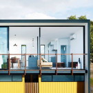 Садовый дом (Herston Gardenhouse) в Австралии от Refresh * Architecture.