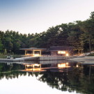 Современный эллинг (Modern Boathouse) в Канаде от Weiss Architecture and Urbanism.