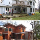 Реконструкция сельского дома (Renovation Farmhouse) в США от Reader & Swartz Architects.