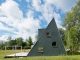 Треугольная дача (Triangular Summer House) в Швеции от Leo Qvarsebo.