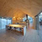 V-домик (V-lodge) в Норвегии от Reiulf Ramstad Architects.