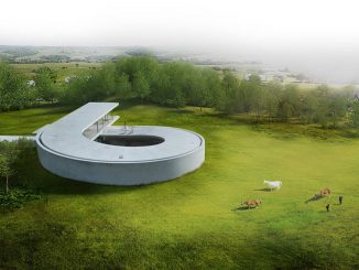 Проект спирального дома в Дании