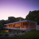 Деревянный эко-дом (Green Woods House) в США от Stelle Lomont Rouhani Architects.
