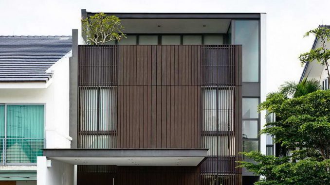 Частный дом для отдыха (Private Retreat) в Сингапуре от HYLA Architects.