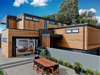 Дом на склоне в Новой Зеландии