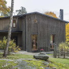 Традиционный шведский дом (Traditional house in Sweden).