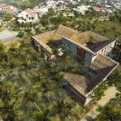 Общинный дом Кэм Тхань (Cam Thanh Community House) во Вьетнаме от 1+2>3.