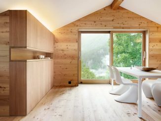 Шале DAL (Chalet DAL) в Швейцарии от Ralph Germann architectes s.a..