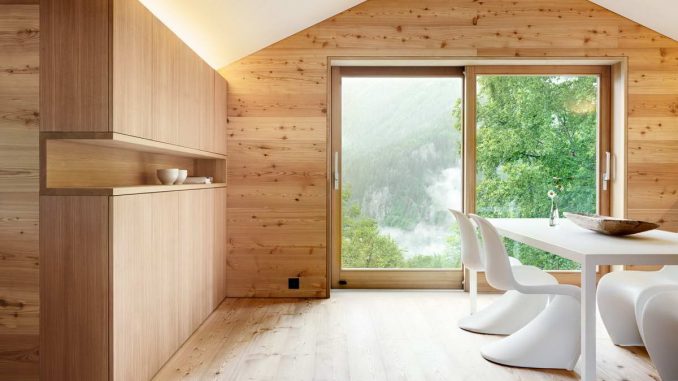 Шале DAL (Chalet DAL) в Швейцарии от Ralph Germann architectes s.a..