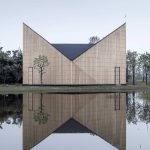 Часовня в саду (Garden Chapel) в Китае от AZL Architects.