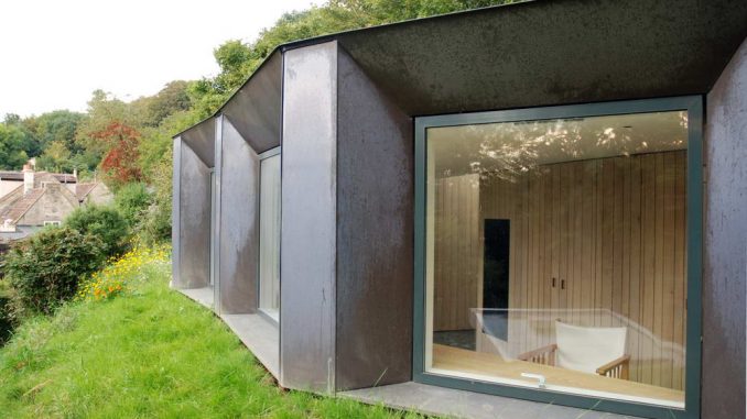 Садовая студия (Myrtle Cottage Garden Studio) в Англии от Stonewood Design. Садовая студия (Myrtle Cottage Garden Studio) в Англии от Stonewood Design.