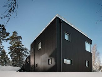 Дом "Санный холм" (Pulkabacken) в Швеции от Streetmonkey Architects.