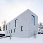 Бетонный дом в Швеции