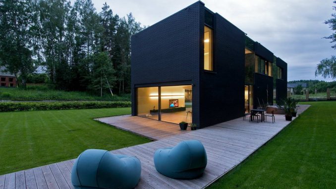 Дом под Минском (House in Minsk) в Белоруссии от G. Natkevicius & Partners. Дом под Минском (House in Minsk) в Белоруссии от G. Natkevicius & Partners.