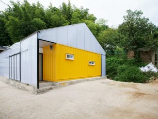 Дом из контейнеров в Корее