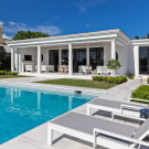 Обновление дома (Makeover in Palm Beach) в США от Keating Moore.