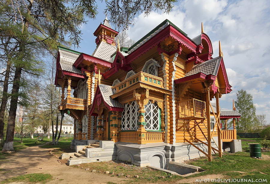История деревянной частной архитектуры России