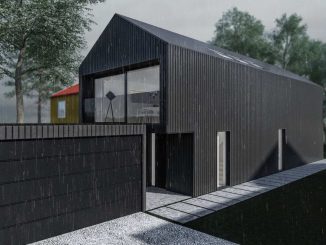 Проект дома-сарая в Норвегии