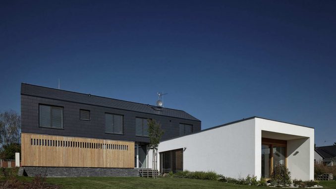 Семейный дом в Нучице (Family House in Nucice) в Чехии от Mimosa architects. Семейный дом в Нучице (Family House in Nucice) в Чехии от Mimosa architects.