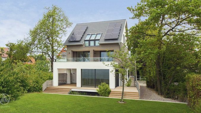 Дом на озере (Haus am See) в Германии от Bau-Fritz. Дом на озере (Haus am See) в Германии от Bau-Fritz.