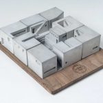 Миниатюрная бетонная деревня (Miniature Concrete Village) от Material Immaterial studio.