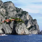 Вилла Малапарте (Villa Malaparte) в Италии от Адальберто Либера (Adalberto Libera).