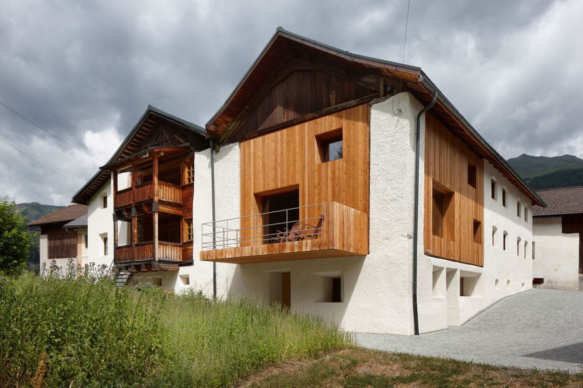 Реконструкция дома в Швейцарии