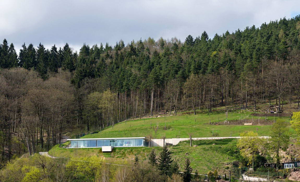 Минималистский дом в Германии