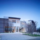 Дом в дюнах (House in the Dunes) в США от Stelle Lomont Rouhani Architects.