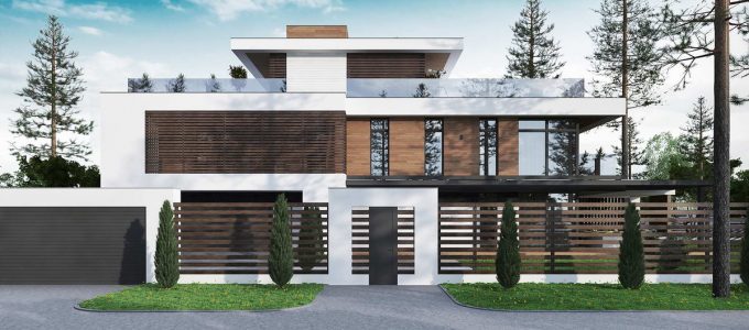Проект современного загородного дома в Подмосковье студии Sboev3 Architect