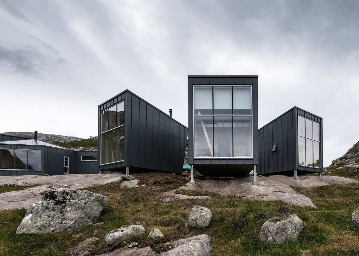 Горные домики (Mountain Lodges) в Норвегии от KOKO architects. Горные домики (Mountain Lodges) в Норвегии от KOKO architects.