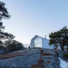 Дом на скале в Финляндии