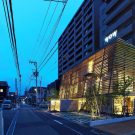 Дом с шумозащитным экраном в Японии