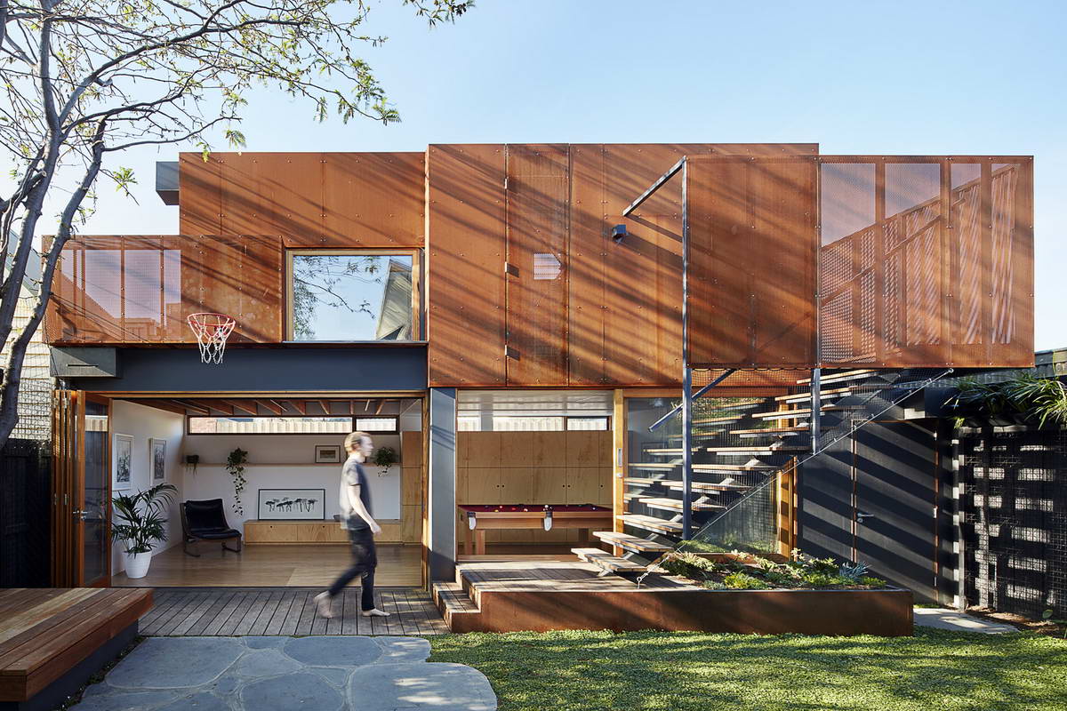 Дом-Студия (Studio House) в Австралии от Zen Architects.