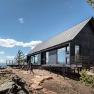 Большой дом | Маленький дом (Big Cabin | Little Cabin) в США от Renee del Gaudio Architecture.