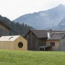 Выставочный дом (Exhibition House) в Австрии от Innauer-Matt Architekten.