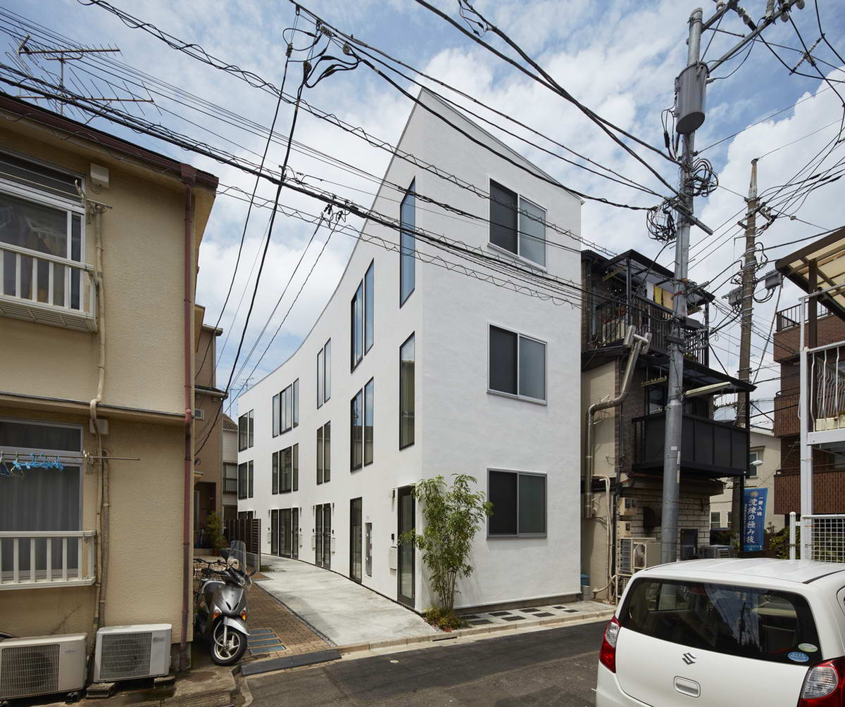 Дом на 6 квартир в Японии