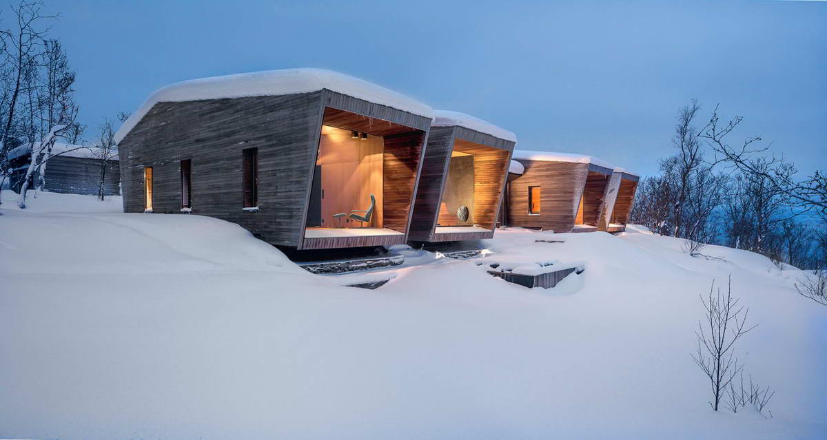 Необычные дома в норвегии