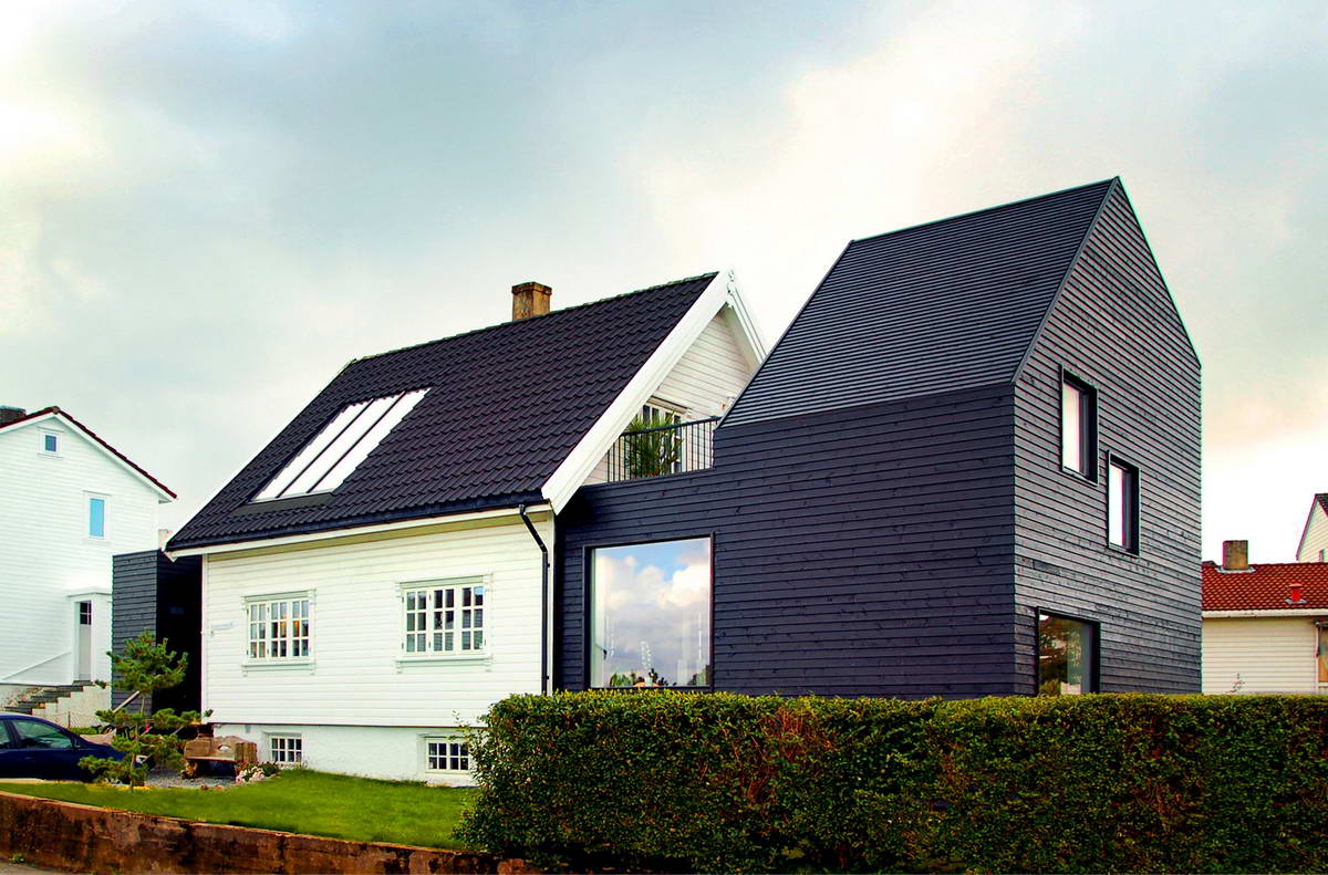 Расширение дома в Норвегии