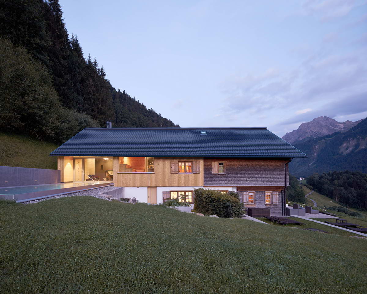 Альпийский дом в Австрии
