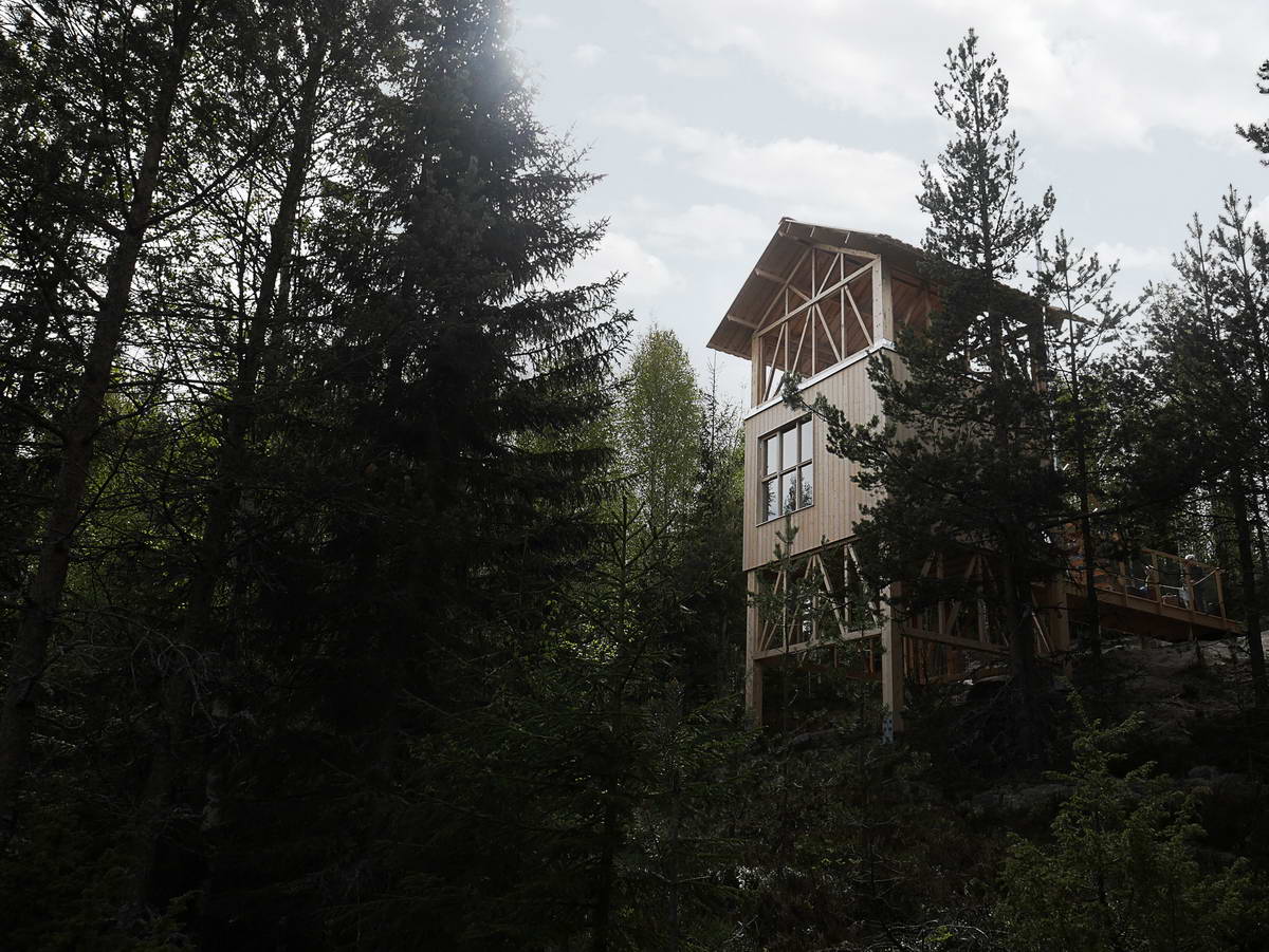 Дом-чердак в Швеции от Tham & Videgard Arkitekter.