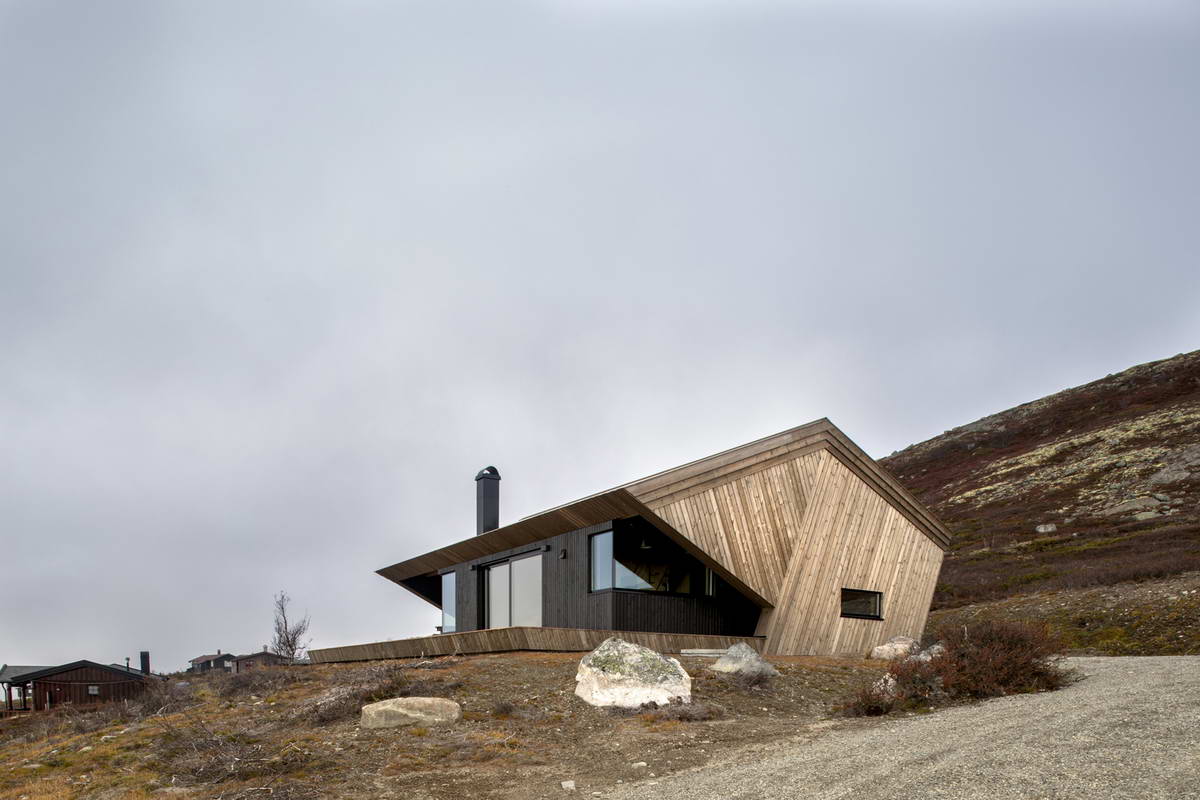 Хижина с капюшоном в Норвегии от Arkitektv?relset As.