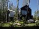 Солнечный дом среди деревьев у Финского залива